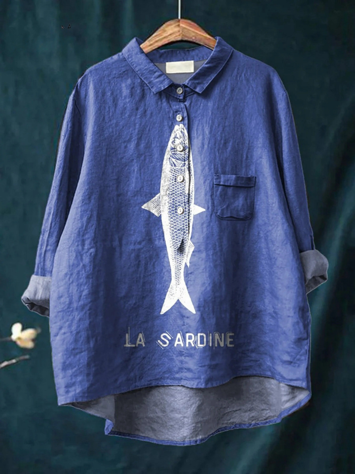 Melissa | Sardine Graphic Shirt